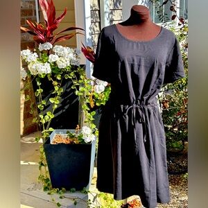32 DEGREES COOL s2X athleisure dress Drawstring/elastic waist-pockets-looks new!